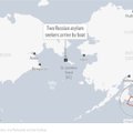Bėgdami nuo mobilizacijos du rusai valtimi atplaukė į Aliaską
