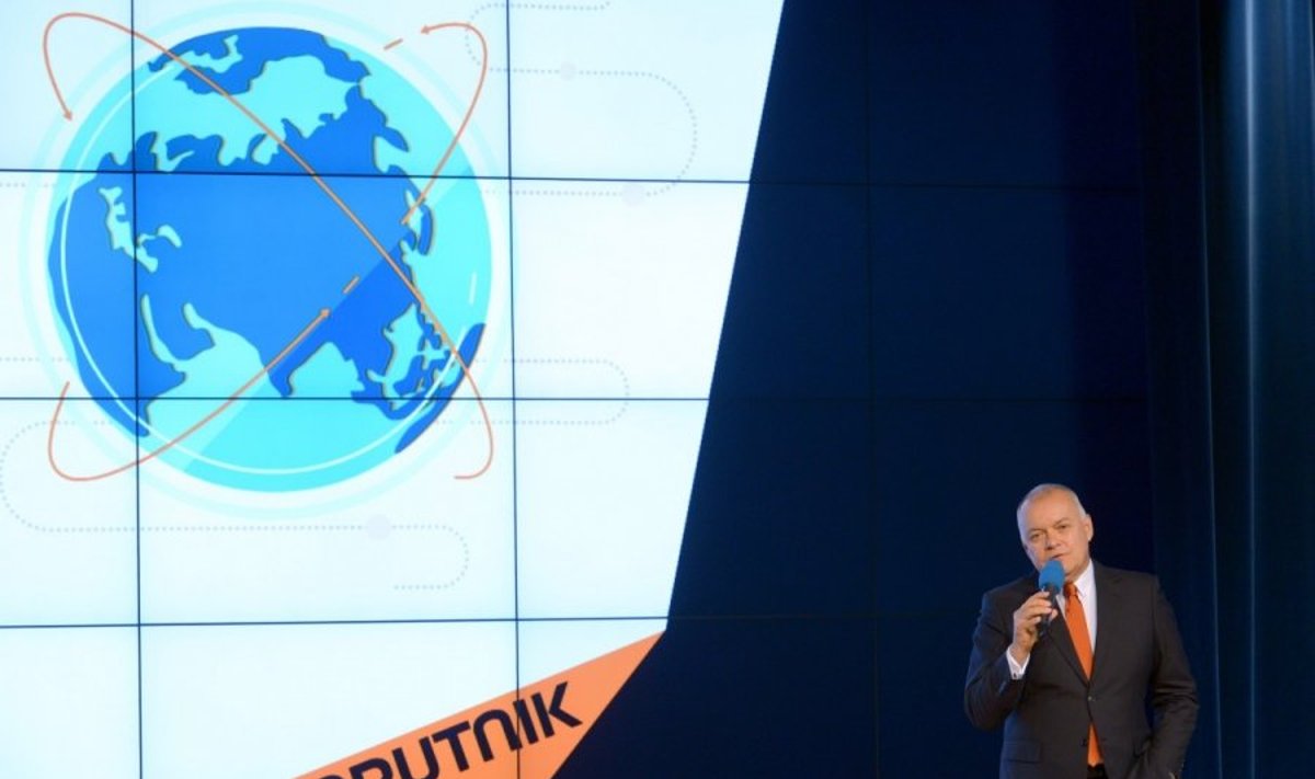Rusijos naujienų tarnybos „Sputnik“ pristatymas