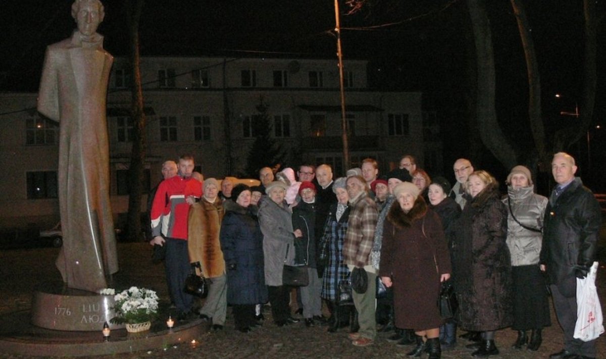 Kaliningrade paminėtos L.Rėzos 236-osios gimimo metinės