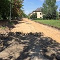 Panevėžyje pradėta asfaltuoti Jakšto gatvė