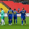 Lietuvos futbolo lygoje „Atlantas“ artėja prie lyderių po „Žalgirio“ lygiųjų su „Trakais“