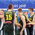 Europos jaunių (U-18) vaikinų krepšinio čempionato rungtynės: Lietuva - Rusija