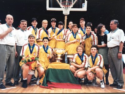 Женская сборная Литвы по баскетболу - победитель ЧЕ в Венгрии