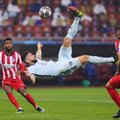 Akrobatinis Giroud smūgis padovanojo pergalę „Chelsea“, „Bayern“ triumfavo Romoje