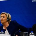 Prieš EP rinkimus Prancūzijoje apklausose pirmą kartą į priekį išsiveržė Le Pen partija