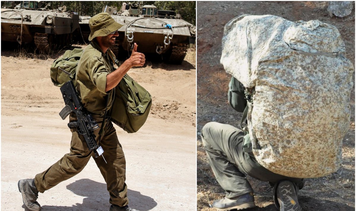 Izraelis su gynybos įrangos kompanija „Polaris Defense“ kuria naujo tipo kamufliažą. Reurters/Polaris Solutions nuotr.