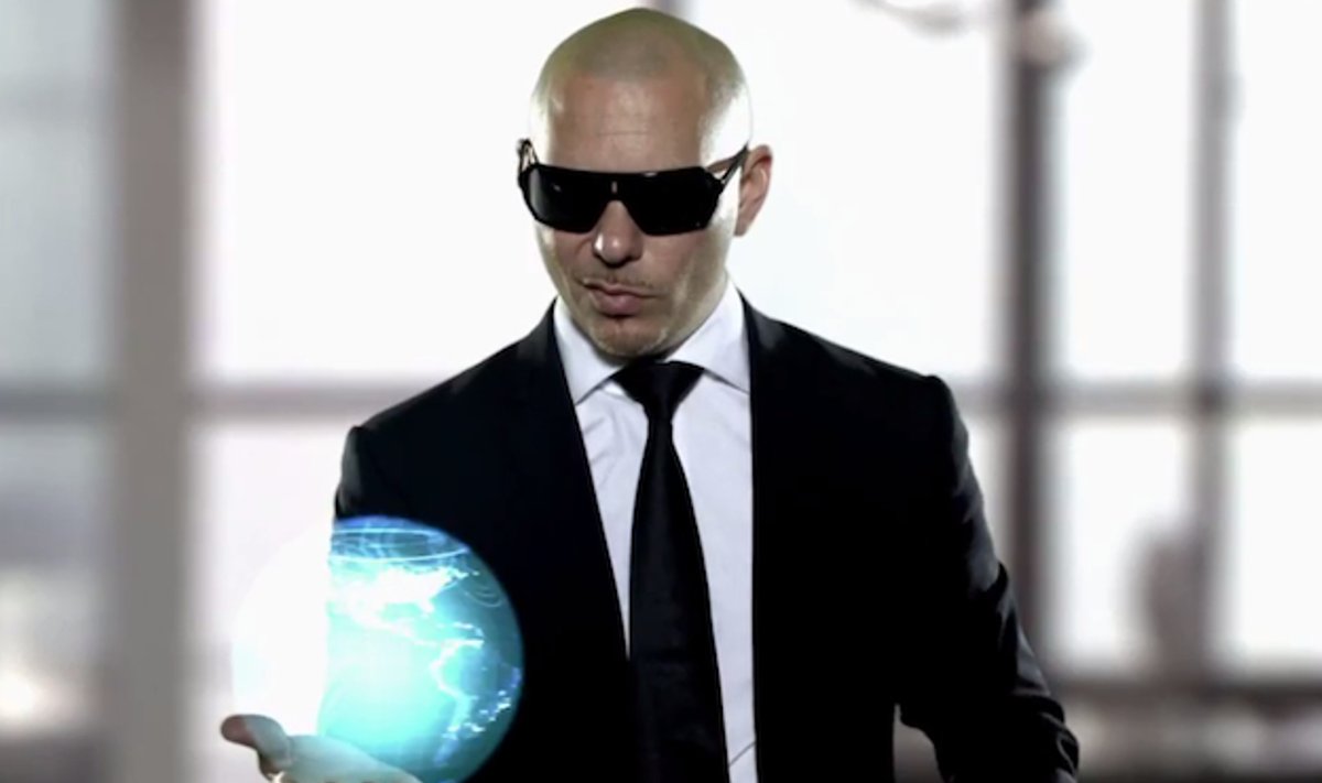 Kadras iš Pitbull dainos vaizdo klipo