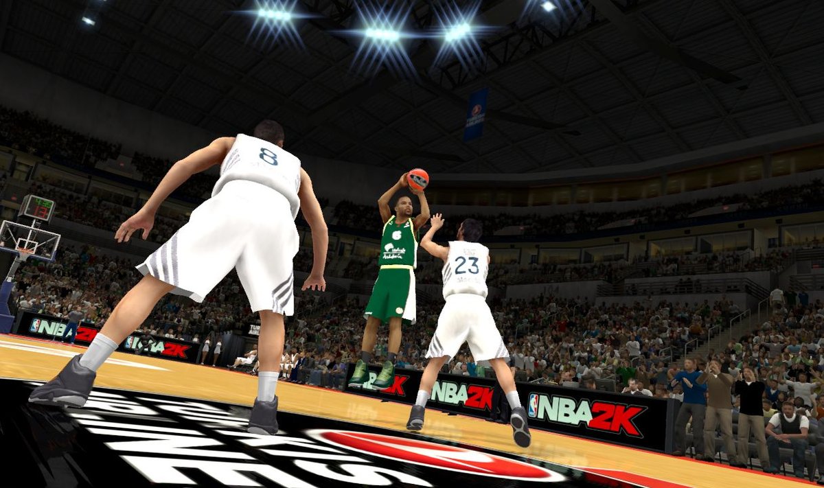 Eurolygos komandos žengia į populiarųjį videožaidimą „NBA 2K14“