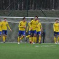 Lietuvos futbolo A lygoje „Atlantas“ įveikė „Utenį“ ir pakilo į antrą vietą
