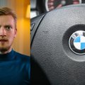 Modernia įranga BMW džiaugęsis vaikinas: po mamos tvarkymo teko keliauti į servisą