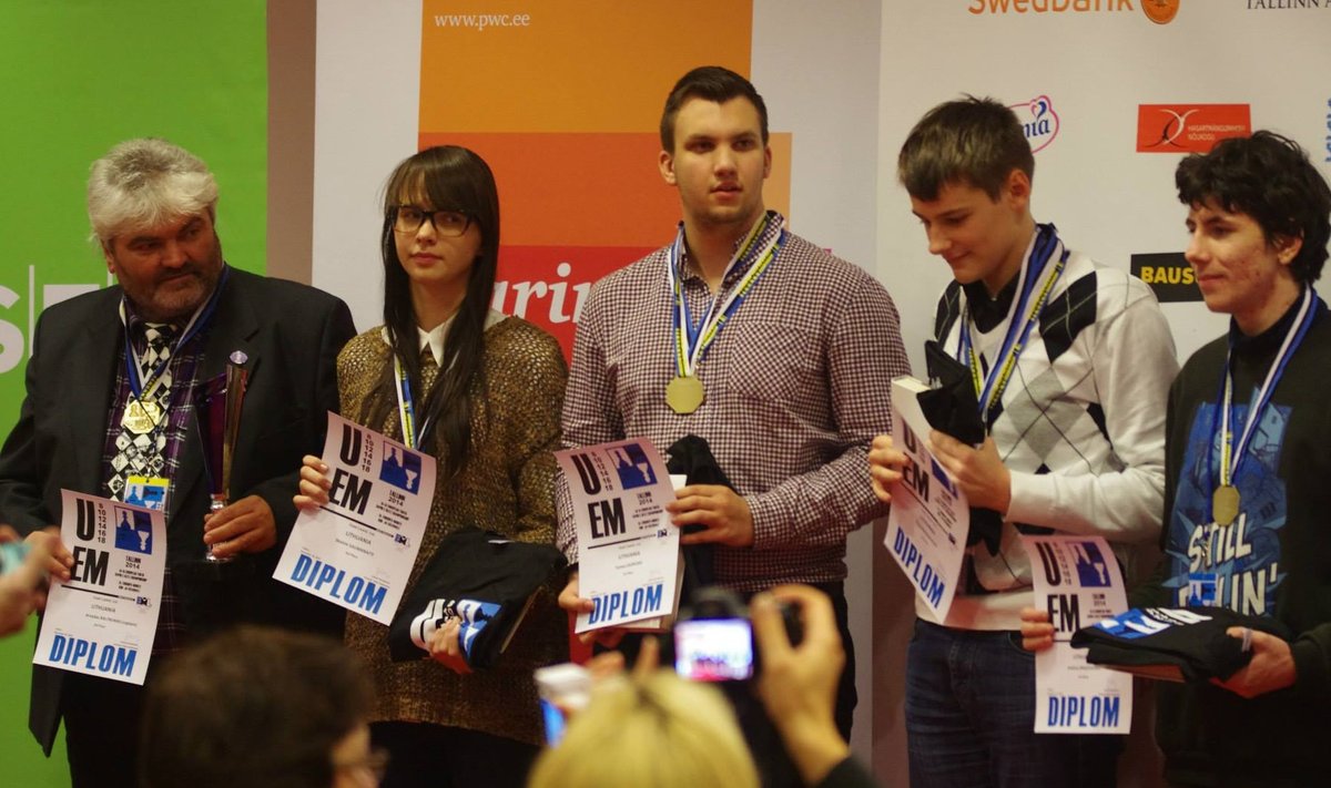 Iš Estijos jaunieji šachmatininkai grįžo su šūsniu medalių