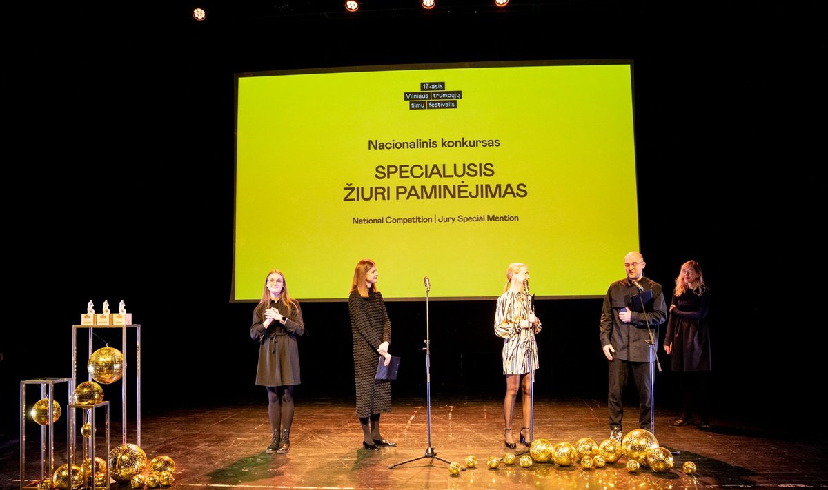 Vilniaus trumpųjų filmų festivalio apdovanojimų ceremonija