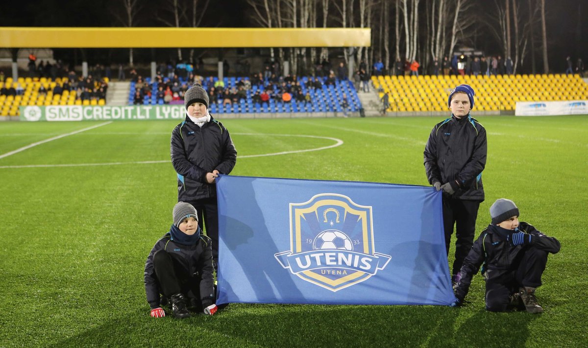 A lyga: Klaipėdos "Atlantas" - Utenos "Utenis" (FK "Atlantas" nuotr.)