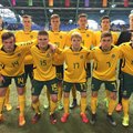 Lietuvos 18-mečių futbolo rinktinė turnyre Minske pralaimėjo Rusijos bendraamžiams