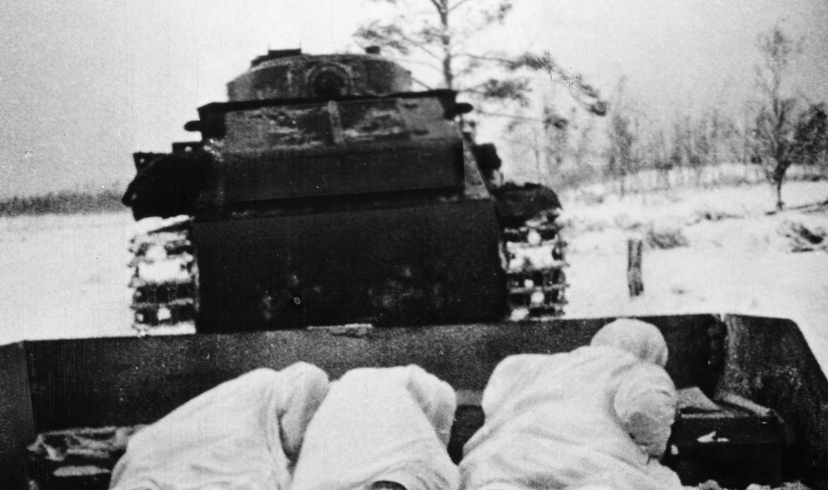 Sovietų kariai Žiemos kare