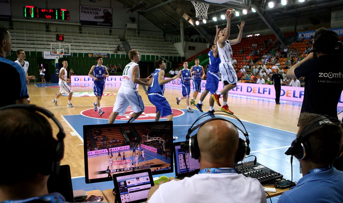 U - 16 Europos krepšinio čempionatas. Lietuva - Graikija