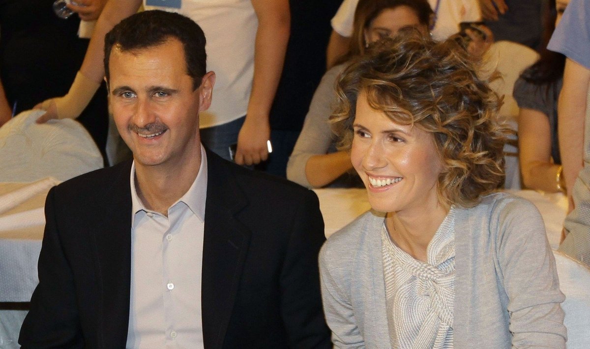 Asma al-Assad, Basharas al Assadas