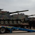 Rusijos statytiniai: netoli Bachmuto buvo pastebėti tankai „Leopard 2“