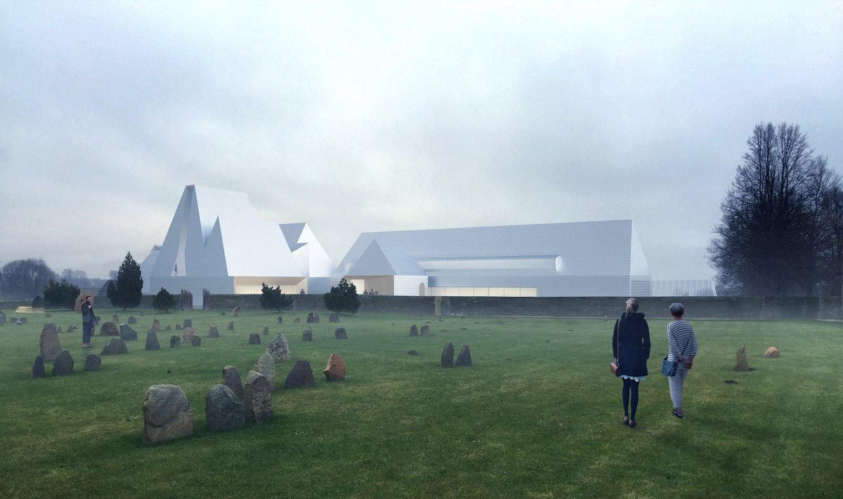 Lahdelma & Mahlamäki Architects Lost Shtetl museum render