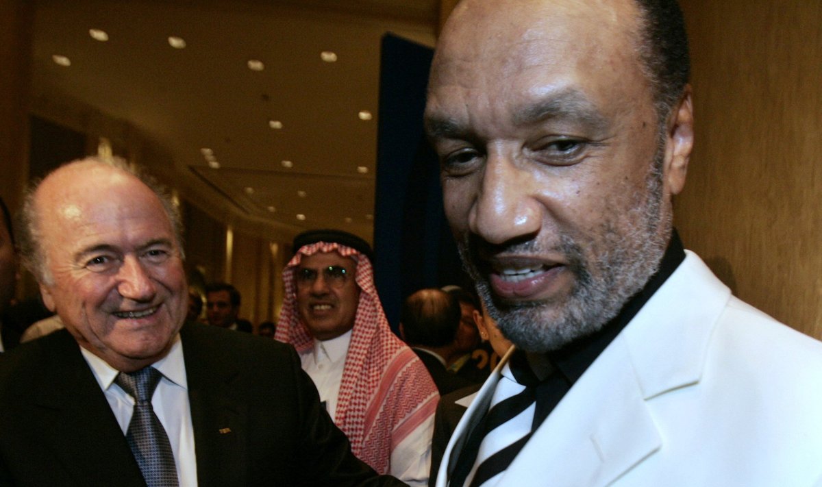 Seppas Blatteris ir Mohamedas Bin Hammamas 