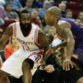 „Rockets“ klubo pergalių seriją namuose NBA lygoje nutraukė „Suns“ ekipa