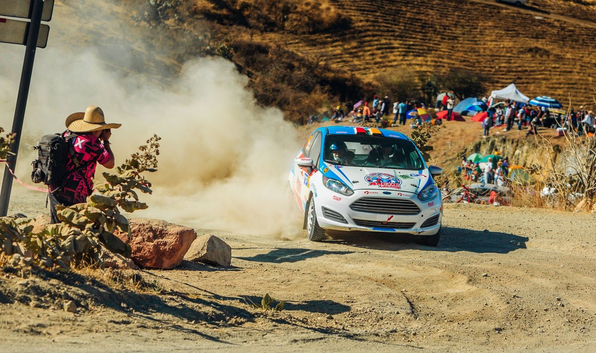 WRC Meksikos ralio finišą puikiai kovojusiems lietuviams apkartino techninės problemos