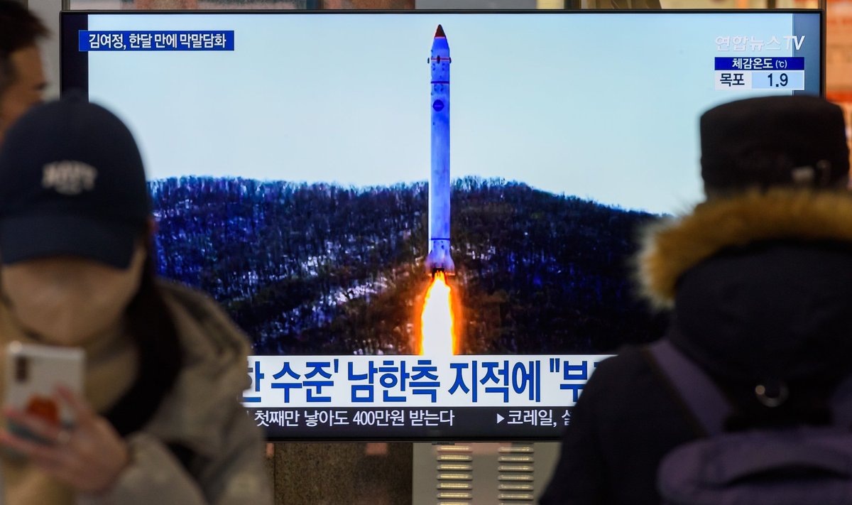 Šiaurės Korėjos raketa