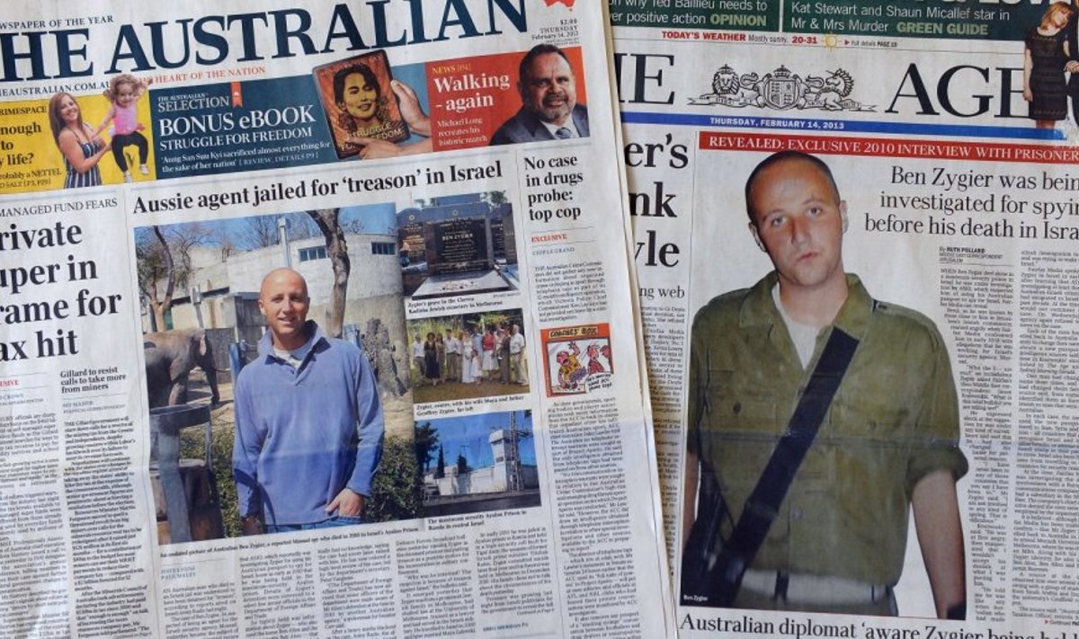 Australijos spauda rašo apie Beną Zygierį