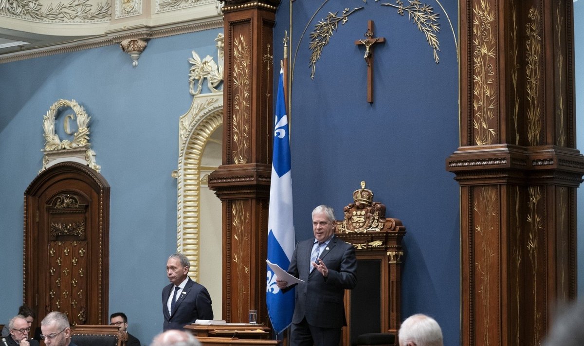Kvebeko Nacionalinės asamblėjos pirmininkas  Francois Paradis 