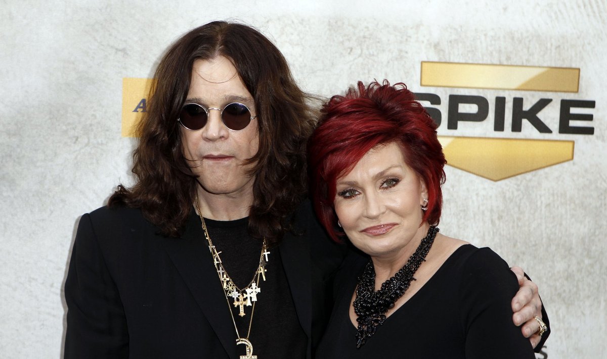 Ozzy ir Sharon Osbourne 
