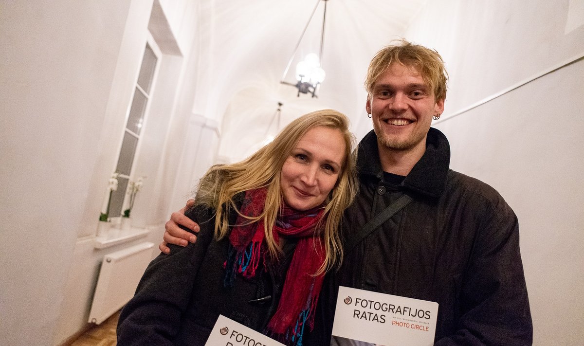 „Vilniaus fotografijos ratas“ nugalėtojai Mikkelis Hørlyckas ir Sandra Hoyn