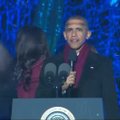 B. Obama per nacionalinės Kalėdų eglės įžiebimą pagerbė Kalifornijos žudynių aukas