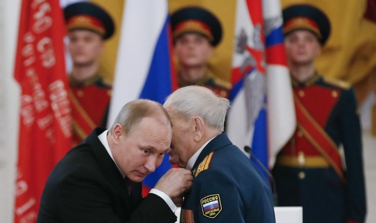 Vladimiras Putinas Armijos dienai skirtame renginyje