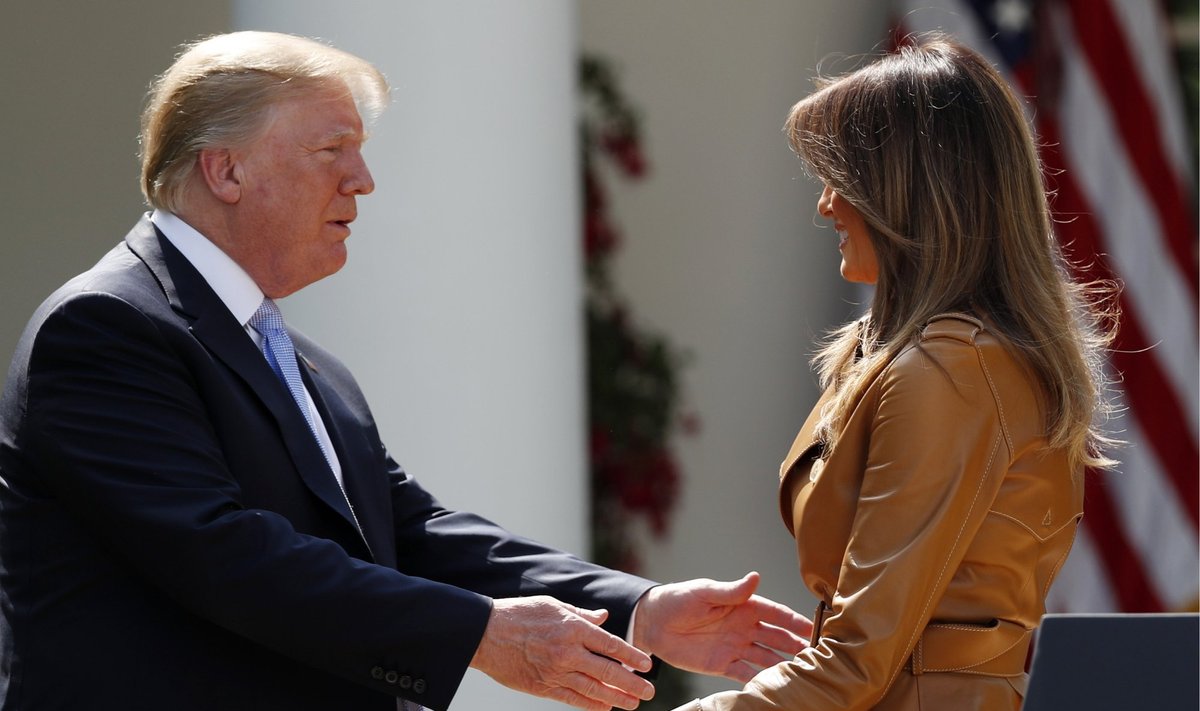 Melania Trump, Donaldas Trumpas