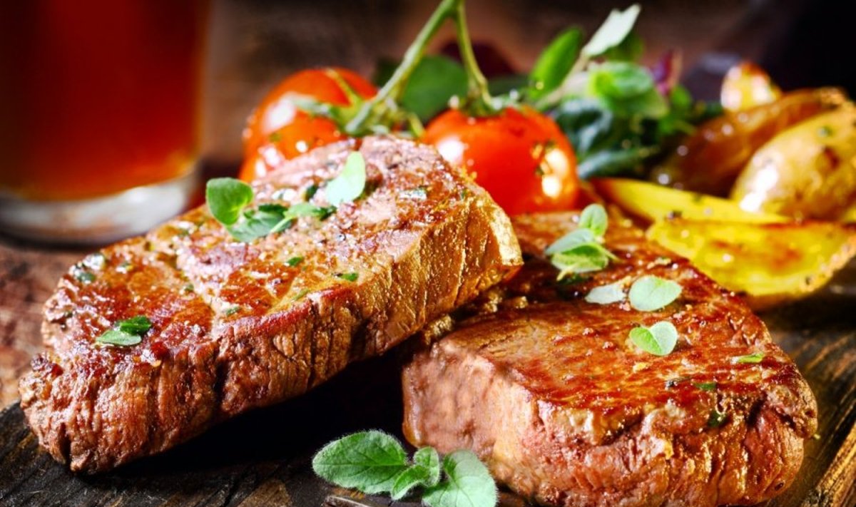 Mėsos patiekalai žaliavalgiams yra tabu