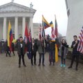 Expatriates in Vilnius held 'Lithuania lovers' independence day march