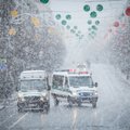 В Литву возвращается зима: прогнозируют вьюгу и сильный ветер