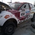 Smėlio spąstus įveikęs B.Vanago ekipažas ir po dviejų avarijų tęsia kovą Dakaro ralyje