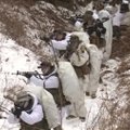 JAV ir Pietų Korėjos jūrų pėstininkai treniravosi žiemos sąlygomis