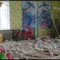 Vaizdo įraše – Rusijos remiamų separatistų apšaudytas vaikų darželis