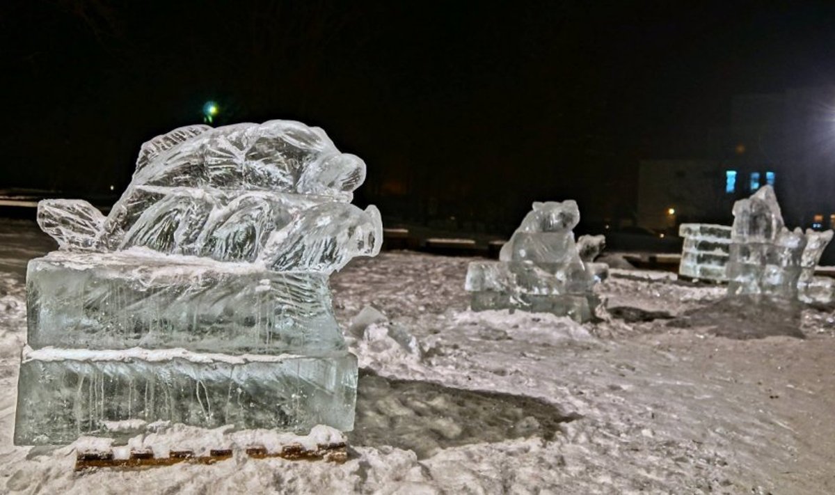 Skulptūros iš ledo