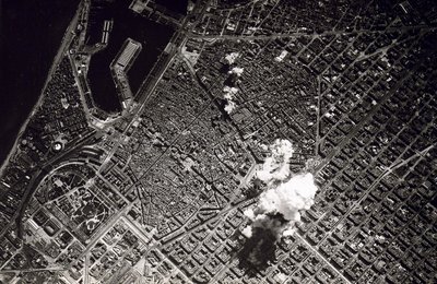Barselonos bombardavimas. 1938-ieji