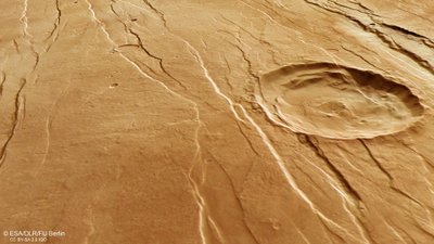 Vaizdai iš Marso. ESA/DLR/FU Berlin nuotr.