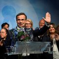 Švedijos dešinieji artėja prie pergalės įtemptuose rinkimuose – negalutiniai rezultatai