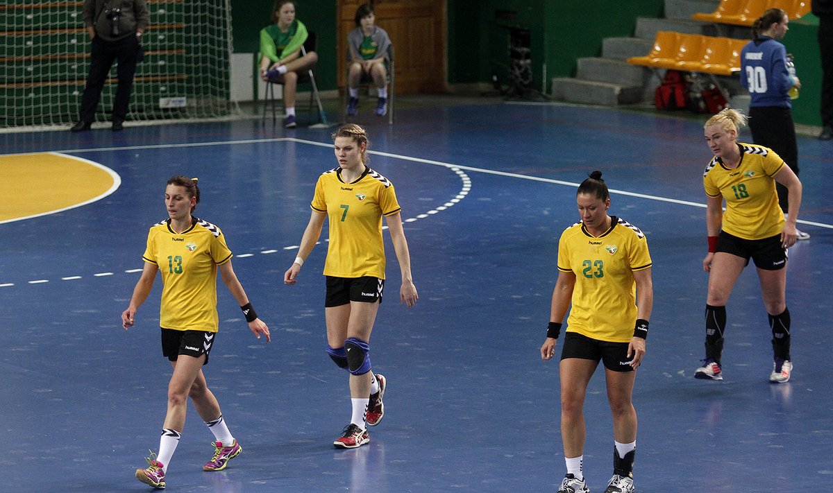 Europos moterų rankinio čempionato atranka. Lietuva - Baltarusija