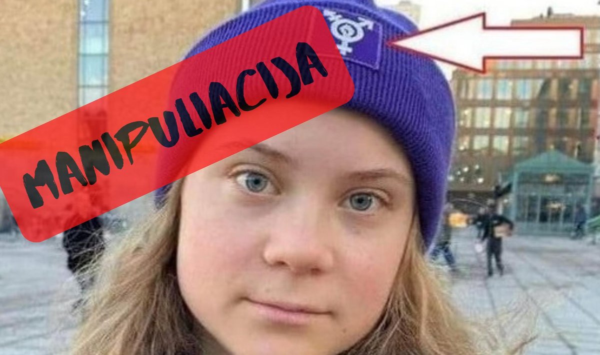 Tikina esą klimato aktyvistė Greta Thunberg yra translytė, tačiau įrodymų neturi