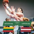 Draugiškos krepšinio rungtynės: Lietuva U19 - Latvija U19
