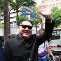 Kim Jong Uno ir Donaldo Trumpo antrininkai sužavėjo žmones Osakoje