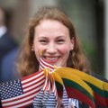 Президент поздравил сотрудников посольства Литвы в Вашингтоне