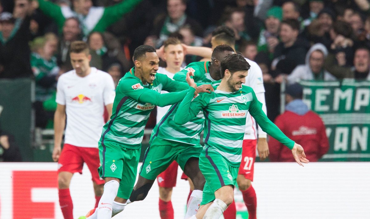 Bundesliga, Brėmeno Werder - Leipcizo RasenBallsport